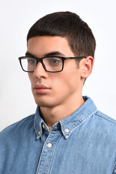 Designer Men Carrera Eyeglasses: 1128 - Black - SpecSMART Eye Clinic (Diagonal Face View)